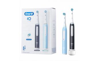 Electric toothbrush Oral-B  iO 3 Duo Matt Black + Ice Blue