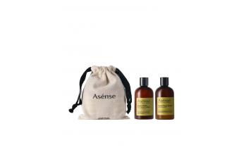 Мыло-скраб и лосьон Asense Vetiver & Rosemary, 2x100 мл