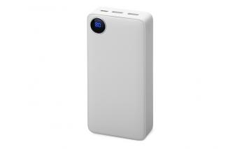 Аккумулятор внешний Evolt Mild Pro c быстрой зарядкой QC/PD, 20 000 mAh, белый (591246)