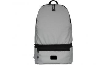 Backpack convertible Brand Charger Athletica water‑resistant with a waist bag, 45.5 x 29 x 13 cm, grey (833116)
