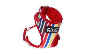Шлейка для собак Doog Neoflex Scooby, красная, 40-56 см (HARMCSSOFT-M)