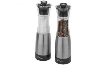 Salt and pepper set Paul Bocuse Duo black/silver/clear RA-237911