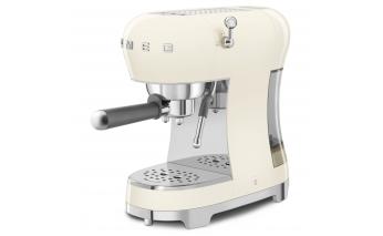 Кофемашина-эспрессо Smeg ECF02CREU кремовый