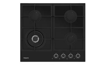 Cooking surface Hotpoint HGS 62F/BK