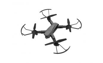 Квадрокоптер Hiper HQC-0031 Paladin FPV 0.3Mpix 480р WiFi ПДУ черный/серый