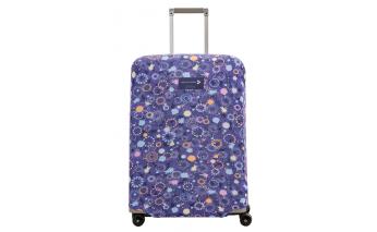 Cover for a suitcase Routemark Spangles, sparks, confetti M/L (SP310)