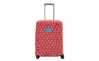 Cover for a suitcase Routemark Rhombus in red S (SP310)