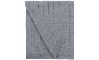 Blanket Very Marque Pluma, 110x170 cm, dark gray (graphite)