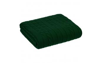 Blanket Teplo Tressa, 110x170 cm, dark green (19622.91)
