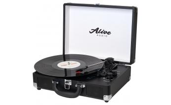 Turntable Alive Audio Glam Noir GLM-01-NR