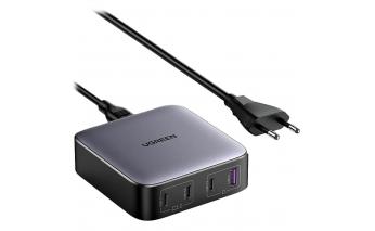 Устройство зарядное Ugreen CD328 Desktop Fast Charger (USB-A/3xUSB-C) серый