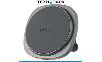 Держатель автомобильный с беспроводной зарядкой uBear Way Magnetic Car mount with Wireless Charging (WL18GR15-ADM)