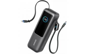 Аккумулятор внешний Anker 25000 мАч 165W чёрный (A1695H11)