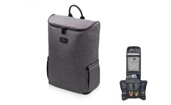 Backpack organizer waterproof Brand Charger Marco Polo for laptop 15.6", grey (936028)