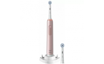 Щетка зубная электрическая Oral-B Pro3 3400N Sensitive розовый