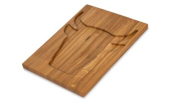 Serving board steak Eat&Bite Brisket, natural, brown (622005)