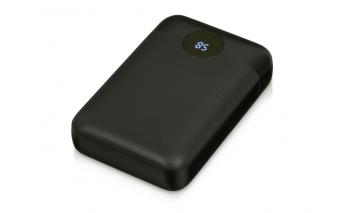 Аккумулятор внешний с быстрой зарядкой Qjet QC/PD CosmIQ, 10000 мАч, черный (696817)