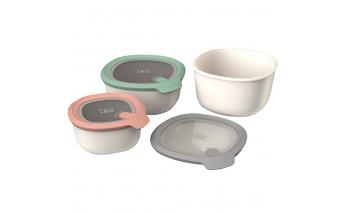 Set of bowls with lids Berghoff Leo 3950220