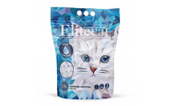 Наполнитель впитывающий силикагель EliteCat Crystal Pure 7.6 л