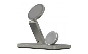 Wireless charger Magssory Yoga for Apple 3 in 1 with Qi2 (WCH016t)