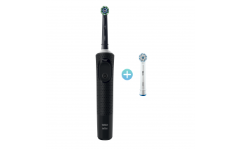 Щетка зубная электрическая Oral-B Vitality Pro D103.423.3H Black + дополнительная насадка