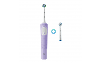Щетка зубная электрическая Oral-B Vitality Pro D103.423.3H Lilac Mist + дополнительная насадка