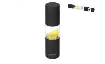 Water Bottle Asobu Flavour U See, 460ml, Black