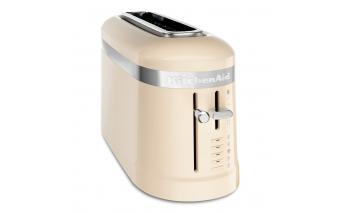 Toaster KitchenAid for 2 toasts (1 long slot) Design cream-colored 5KMT3115EAC