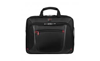 Briefcase Wenger for laptop nylon/PVC black 9 l