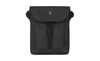 Сумка наплечная Victorinox Altmont Original Flapover Digital Bag, нейлон, 26x10x30 см, 7 л, чёрная (606751)