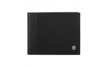 Портмоне Victorinox Altius Alox с защитой от сканирования RFID, натуральная кожа, 9x1x11 см, чёрное (611570)