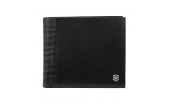 Портмоне Victorinox Altius Alox с защитой от сканирования RFID, натуральная кожа, 10x2x11 см, чёрное (611571)