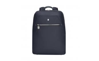 Рюкзак Victorinox Victoria Signature Compact Backpack, 30x16x38 см, нейлон/кожа, синий (612204)
