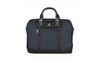 Портфель Victorinox Architecture Urban2 15'', 42x13x31 см, полиэстер/кожа, синий (612671)