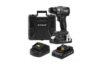 Дрель-шуруповёрт Stavr SDD 18BL-2K (2x2.0Ач, ЗУ, кейс)