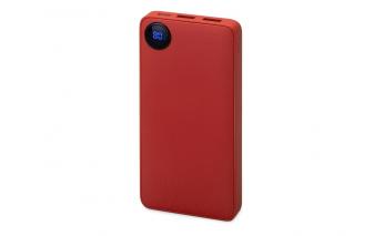 Аккумулятор внешний с дисплеем Evolt Mild, 10 000 mAh, красный (591231)