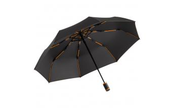 Folding umbrella Fare AOC Mini with colored needles, orange