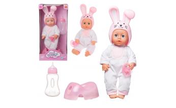 Baby doll ABtoys «My baby» Bunny, 25cm (PT-01427)