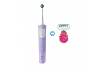 Electric toothbrush Oral-B Vitality Pro D103.413.3 Cross Action Protect X Clean lilac + Women's razor Gillette Venus Snap