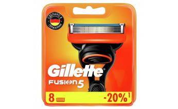 Replaceable cartridges for razor Gillette Fusion5 8 pcs.