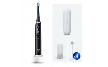 Electric toothbrush Oral-B iO 6 Black Lava + additional attachments Oral-B 4 pcs