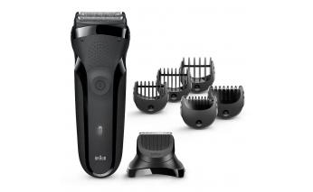 Электробритва Braun Series 3 Shave&Style 300bt + насадка-триммер и 5 гребней