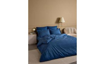 Bedding set Arya Vip single dark blue 8680943244468
