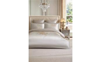 Bedding set Arya Imperia Luxia Euro, double gold, cream 8680943260437