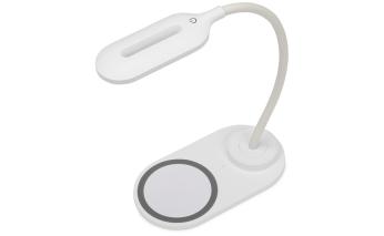 Lamp table Evolt Flamp with wireless charging, white (593508)