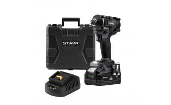Гайковерт ударный Stavr SWI 18BL-380V-1K (1х4.0 Ач, ЗУ, кейс)