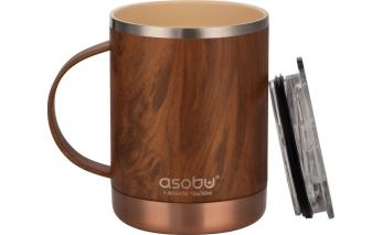Thermal Mug Asobu UltimatE, wood, 360ml (842013)