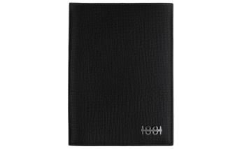 Обложка для паспорта Cerruti 1881 Irving Black, 11,5x8,5 x 2 см, черный (NLP012A)