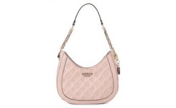 Women's bag Guess Abey Small Hobo pale pink HWPD8558010