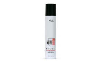 Strong hold hairspray Dewal Cosmetics Movie Style Finish hair spray Strong Moscow, 400 ml